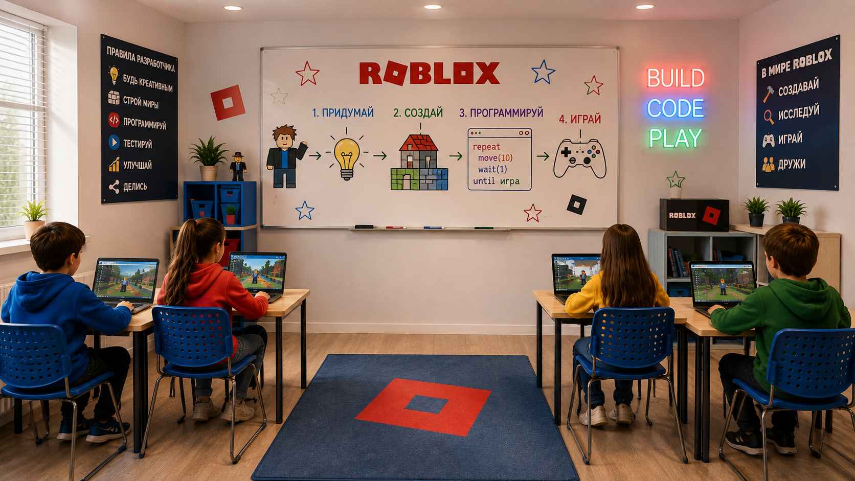 Game Development на Roblox